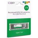 CBR SSD-001TB-M.2-LT22, Внутренний SSD-накопитель, серия "Lite", 1024 GB ...