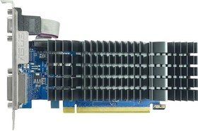 Фото 1/10 Asus PCI-E GT710-SL-2GD3-BRK-EVO NVIDIA GeForce GT 710 2048Mb 64 DDR3 954/5012 DVIx1 HDMIx1 CRTx1 HDCP Ret low profile