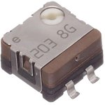 ST-7ETB203, Trimmer Resistors - SMD 20 KW 7mm SMD multi turn Gull wing, top adj.