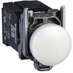 XB4BV5B1, Industrial Panel Mount Indicators / Switch Indicators 22mm White LED ...