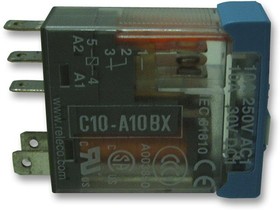 C10A10X230A, Универсальное реле, серия C10-A10, интерфейсное, SPDT, 230В AC, 10А