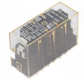 Фото 1/6 G7S-4A2B-E DC24, PCB Mount Force Guided Relay, 24V dc Coil Voltage, 6 Pole, 4PST, DPST