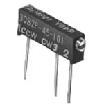 3082P-45-501, Trimmer Resistors - Through Hole 500ohm 1/2" 10% MultiTurn Cermet