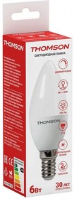 TH-B2152, THOMSON LED CANDLE 6W 500Lm E14 4000K DIMMABLE, Hiper THOMSON LED CANDLE 6W 500Lm