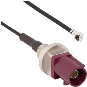 095-820-109-05D, RF Cable Assemblies FKRA(M)-AMC(M)1.37MM 1.97 Str Blkhd Plug