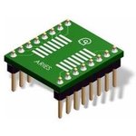 LCQT-SOIC20W, Sockets & Adapters SO Prototyp Adaptor 20 contact SOIC