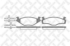 182 000-SX, 182 000-SX_=171 00=FDB392 !колодки дисковые п.\ VW Golf II 1.6/1.8GTi 83-91/Passat 1.8-2.2 80-88