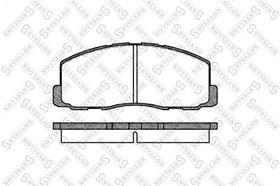 199 000-SX, 199 000-SX_=188 00=FDB368=572295B !колодки дисковые п.\ Mitsubishi Colt/Galant 1.6-1.8D/TD 84-91