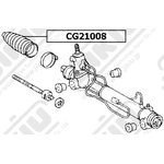 CG21008 Пыльник рулевой рейки LEX RX300 -08, TO Highlander