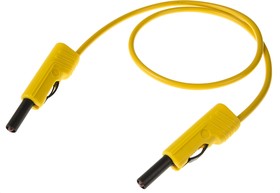973 645103-, 16A, 60V dc, Yellow, 500mm Lead Length