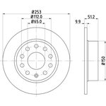 8DD355109601 диск тормозной Volkswagen EOS (1F7 1F8)