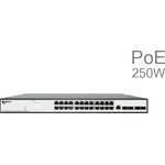 OR-OS3228P/250W/A1A, Управляемый L3 PoE-коммутатор 24x1000Base-T PoE+, 4x10G SFP+