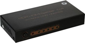 Фото 1/3 Разветвитель HDMI Spliitter 1=4 2.0 DD424