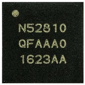 Фото 1/2 NRF52810-QFAA-R, RF System on a Chip - SoC BLE 5 Ready OTAQFN 48 pin6x6mm