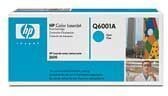 Фото 1/10 Картридж HP Q6001A (HP 124A) cyan голубой - тонер-картридж для HP Color LaserJet 1600, 2600n, 2605, 2605dn, 2605dtn, CM1015, CM1017 (голубой