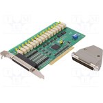 PCI-1762-BE, Datalogging & Acquisition 16ch Relay & 16ch Isolated DI Card
