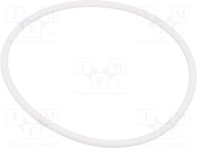 O-70X3-SI-WH, O-ring gasket; silicone; Thk: 3mm; Oint: 70mm; white; -60?160°C