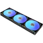 Вентилятор Lian-Li Uni Fan ALV2 120 Triple 120x120x28mm черный 7-pin 28.7dB Ret ...