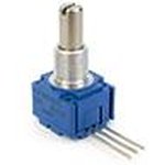 93A1A-B28-A15L, Potentiometers 10K 10% 5/8" SQ ST