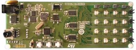 Фото 1/3 STEVAL-ILL073V1, EVAL BOARD, RGB LED DRIVER