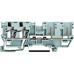 769-171 2-ave. / 2-outlet. terminal, grey