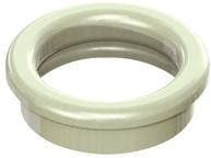 Фото 1/2 GFA-N6B, Grommets & Bushings Flip Grommet,Natural,.375 in ID, Flip Grommet,Natural,.375 in ID,100/Bag