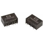 ITW0505SA, Isolated DC/DC Converters - Through Hole DC-DC, 1W, 2:1 INPUT SIP