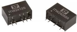 ITW1205SA, Isolated DC/DC Converters - Through Hole DC-DC, 1W, 2:1 INPUT SIP