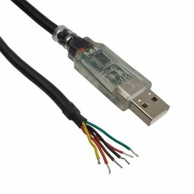 USB-RS232-WE-5000-BT_0.0, USB Cables / IEEE 1394 Cables USB to RS232 Embeded Conv Wire End 5m