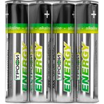 Батарейки Трофи LR03-4S ENERGY Alkaline