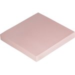 Бумага для заметок с клеевым краем Economy 76x76 мм 100 л пастел. розовый