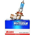 0757W, Лампа автомобильная HB4 12V- 55W (P22d) Whitebeam (100W) (Koito)