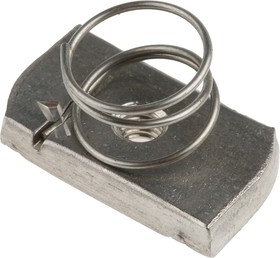 Фото 1/3 P NS06 SS, Channel Nut, M6, Nut Base Dimensions 21 x 41mm, Stainless Steel, 0.3kg