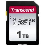Карта памяти SDXC UHS-I U3 Transcend 300S 1024 ГБ, 100 МБ/с, Class 10 ...