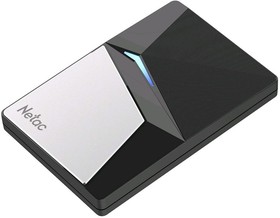 Фото 1/10 Накопитель SSD Netac USB-C 2000Gb NT01Z7S-002T-32BK Z7S 2.5" черный