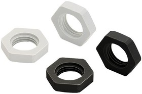 Фото 1/3 52080300, Cable Glands, Strain Reliefs & Cord Grips Pg counter nuts GM, polyamide, light grey