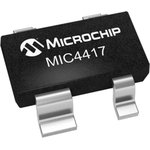 MIC4417YM4-TR, Driver 1.2A 1-OUT Low Side Inv 4-Pin(3+Tab) SOT-143 T/R