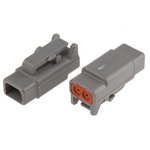 DTM06-2S, DTM Automotive Connector Plug 2 Way