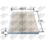 Фильтр салонный JS ASAKASHI AC108J