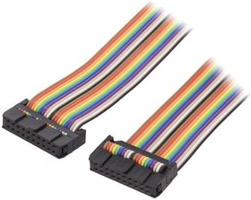 Фото 1/2 PCL-10120-1E, Ribbon Cables / IDC Cables IDC-20 Flat Cable, 1m