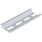 02140R-RET3, perforated DIN rail 35x7.5 L=300mm OMEGA 3F