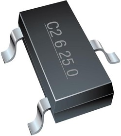 Фото 1/2 CDSOT23-T24LC, ESD Suppressors / TVS Diodes 24V Peak SOT-23 Diode Array