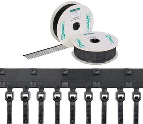 Фото 1/2 PLT1.5M-XMR0, Cable Ties 5.6 CONTINUOUSLY MOLDED TIES