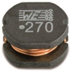 Фото 1/2 74477510, Power Inductors - SMD WE-PD2 7850 10uH 2.3A .07Ohm