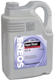 Масло моторное ENEOS Super Diesel CG-4 10W-40 полусинтетическое 6 л oil1329