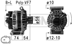 Фото 1/3 Генератор FORD TRANSIT 2.2TDCi 13-  ERA 210949