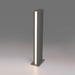 1538 TECHNO LED / Светильник садово-парковый со светодиодами серый