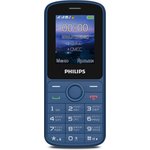 Мобильный телефон Philips E2101 Xenium синий моноблок 2Sim 1.77" 128x160 ...