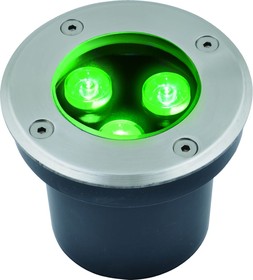 Светодиодный уличный светильник ULU-B10A-3W/GREEN IP67 GREY UL-00006819