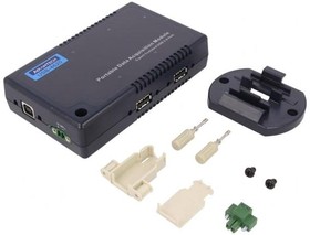 Фото 1/2 USB-4620-AE, Промышленный модуль HUB, 10-30ВDC, Монтаж DIN, Набор кабель USB